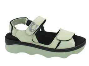 Wolky Sandals Medusa Green