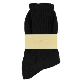 Women Crew Socks - Black