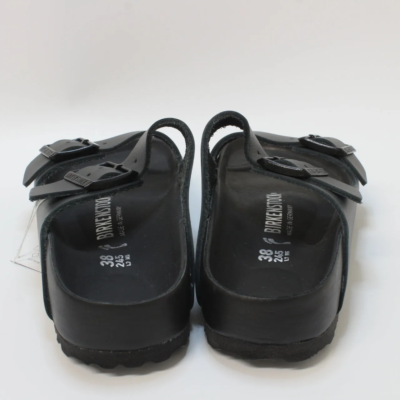 Womens Birkenstock Arizona Two Strap Exquisite Black