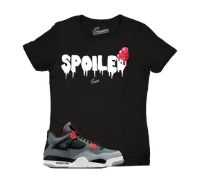 Womens Infrared 4 Shirt - Spoiled - Black