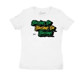 Womens Seattle 10 Shirt - Blessings - White