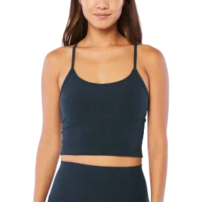 Women's Spacedye Slim Racerback Cropped Tank