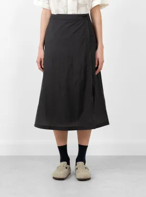 Wrap Skirt Recycled Black