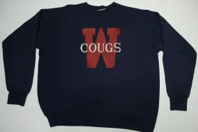 WSU Washington State Cougars Vintage 90's Cougs Patch Sweatshirt