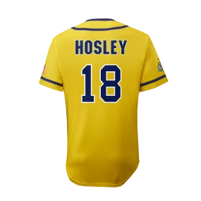 YOUTH Bananas Danny Hosley #18 EvoShield Jersey - Yellow