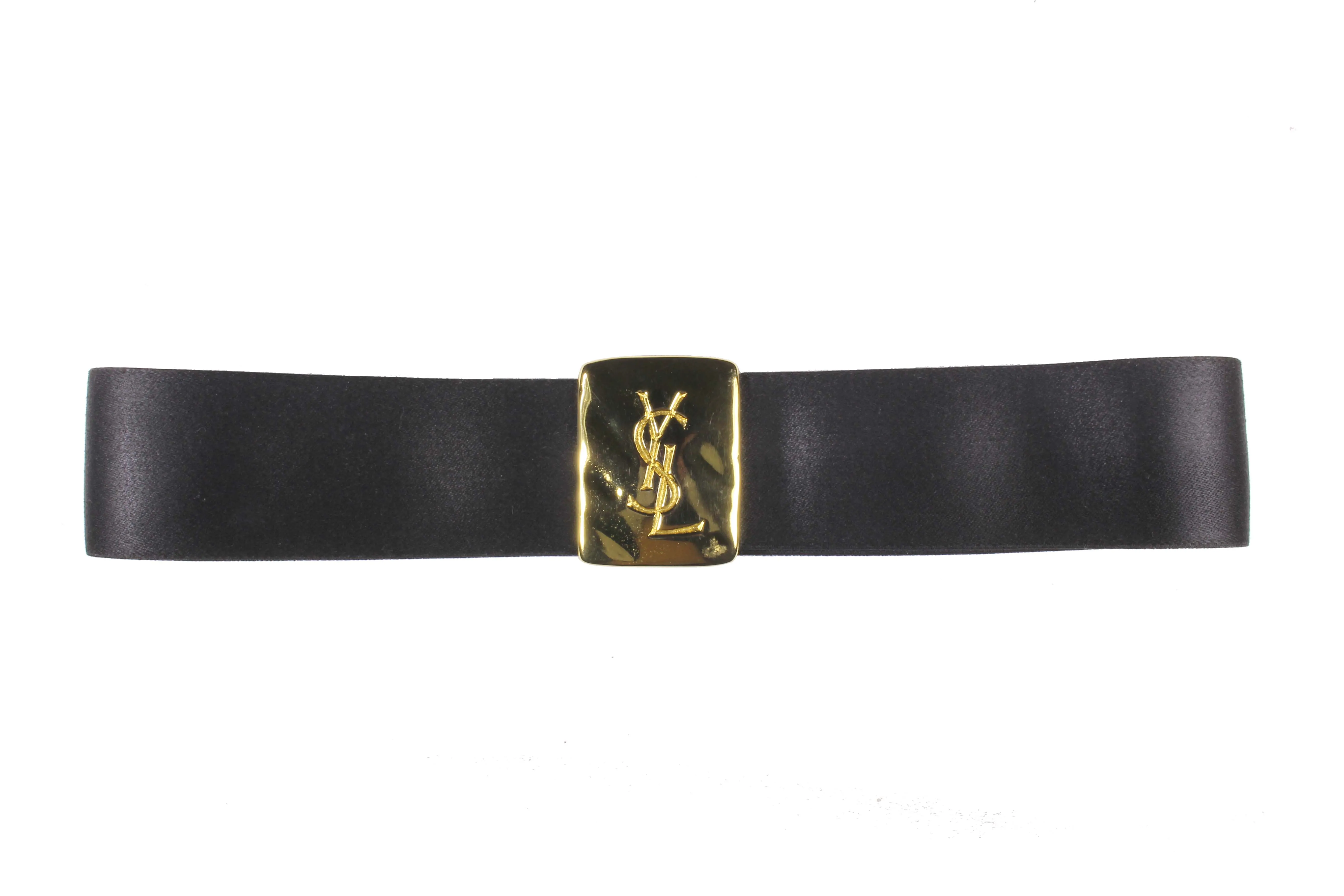 YVES SAINT LAURENT elastic Logo belt