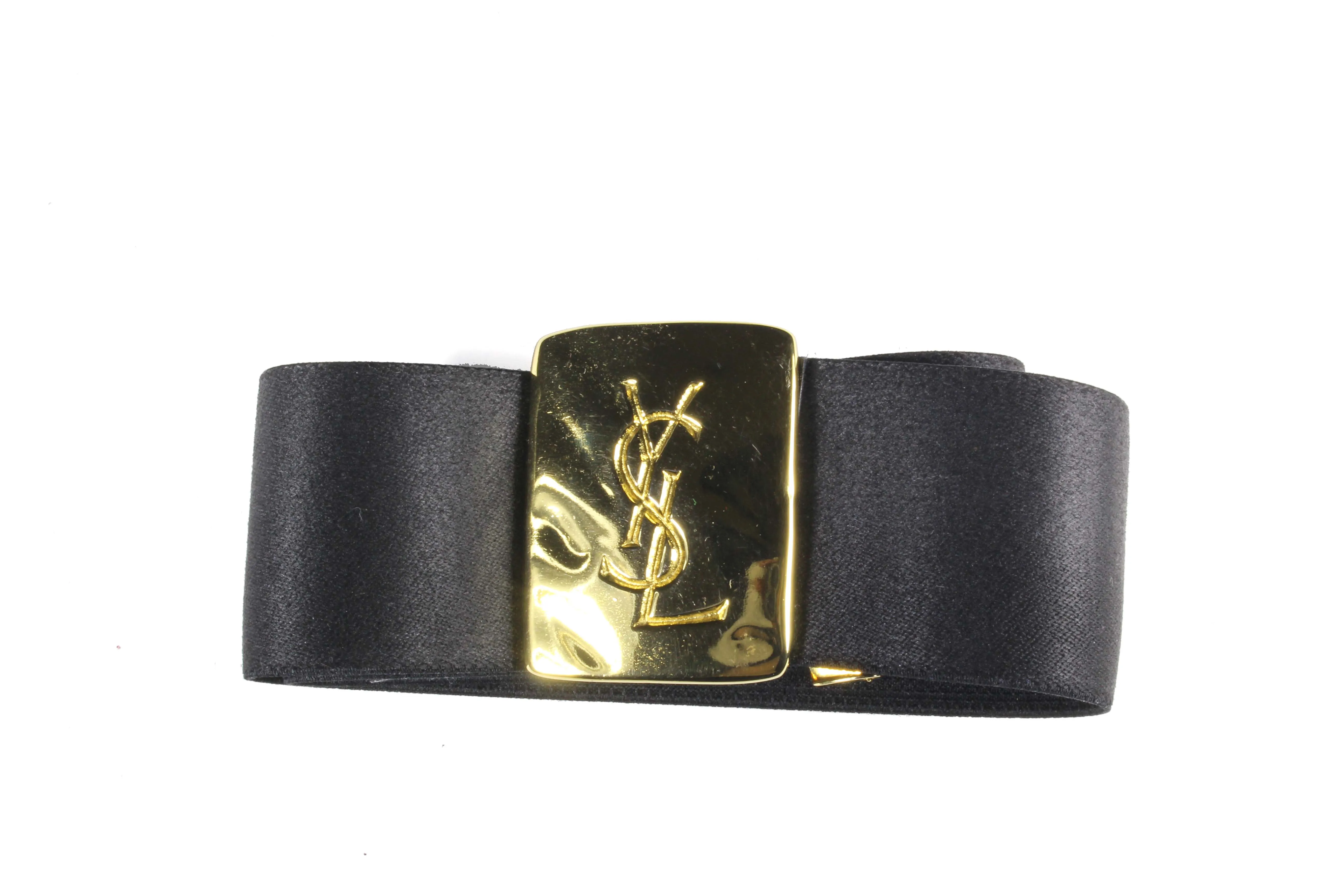 YVES SAINT LAURENT elastic Logo belt