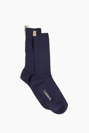 Yves Sock in Navy