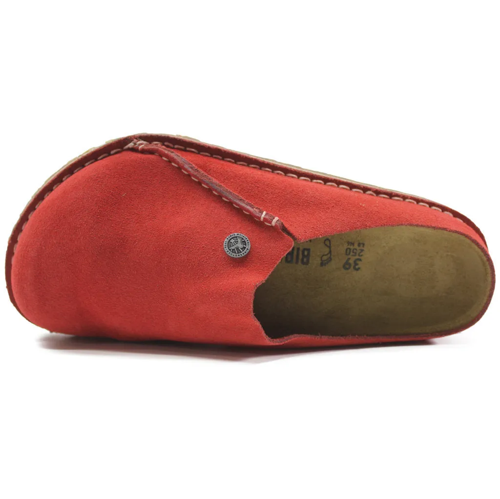 Zermatt Suede Leather Unisex Clogs